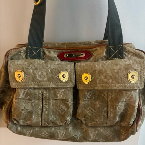 Louis Vuitton Limited Edition Monogramouflage Denim Jasmine Bag - Picture 8 of 13